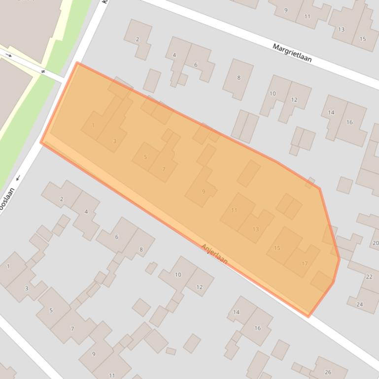 Kaart van postcodegebied 7231HK.