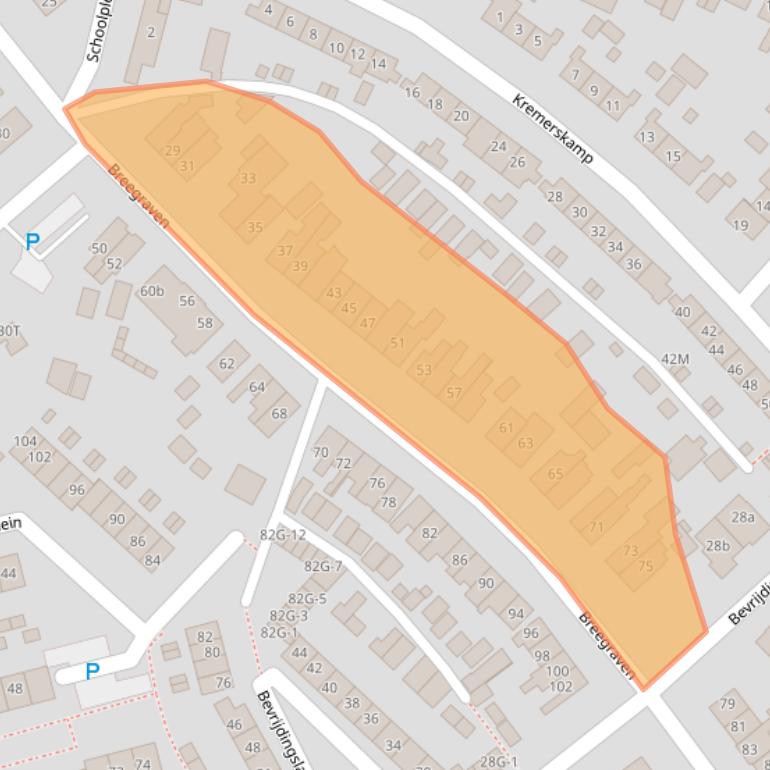 Kaart van postcodegebied 7231JB.