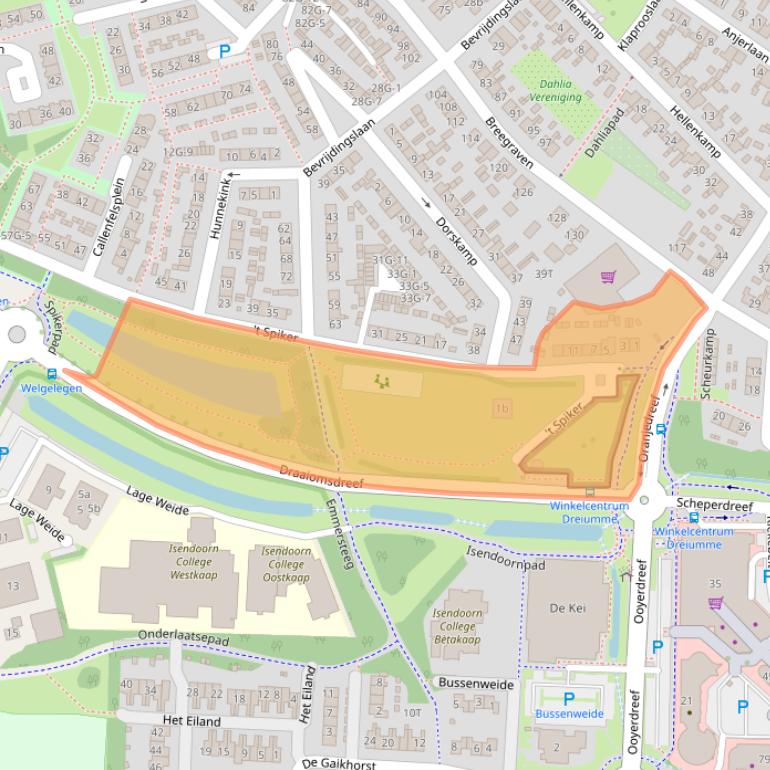 Kaart van postcodegebied 7231JK.