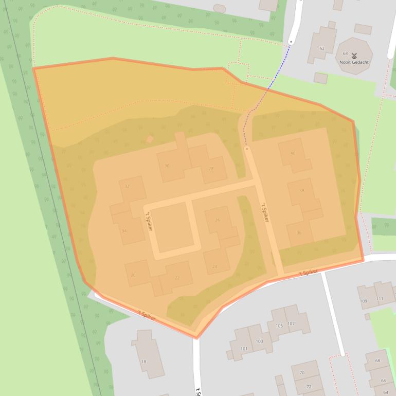 Kaart van postcodegebied 7231JT.