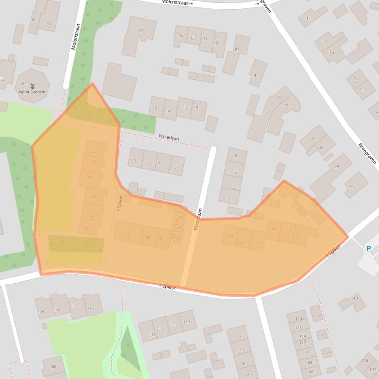 Kaart van postcodegebied 7231JV.