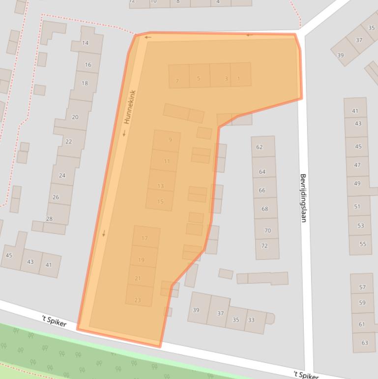 Kaart van postcodegebied 7231KA.