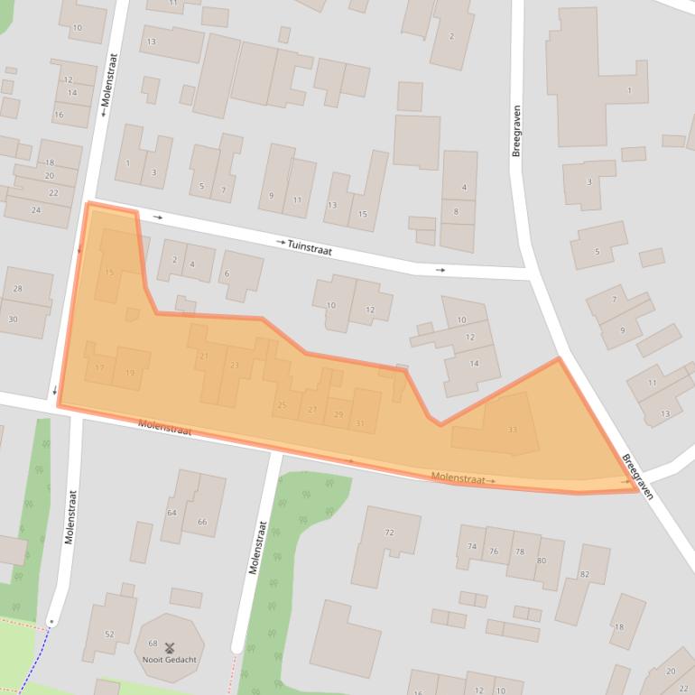 Kaart van postcodegebied 7231KM.
