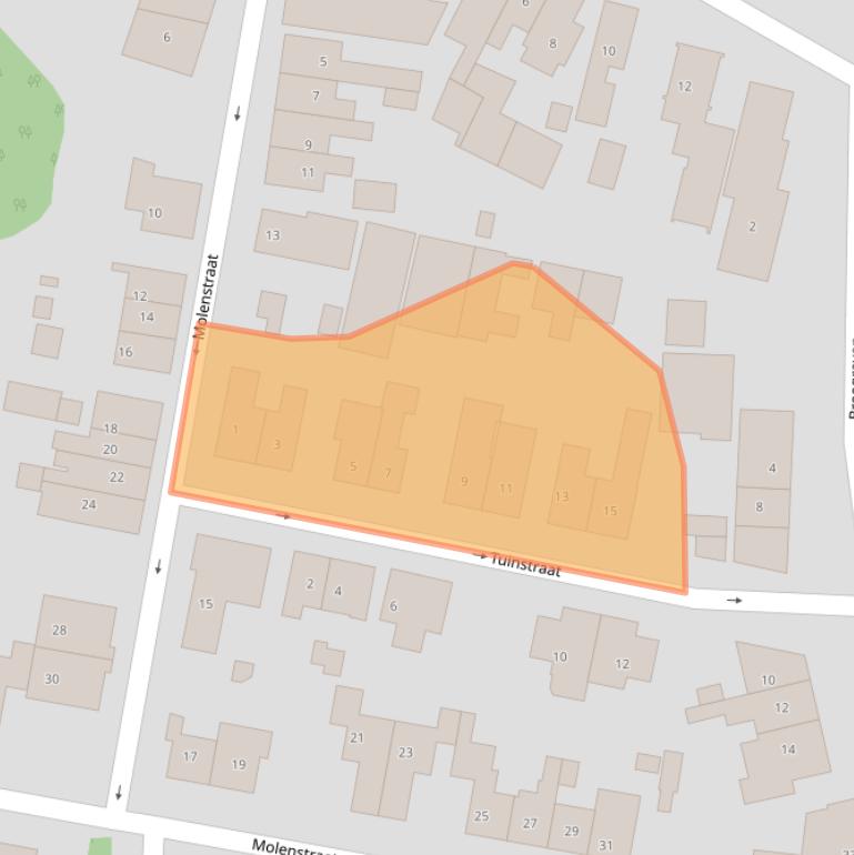 Kaart van postcodegebied 7231KT.