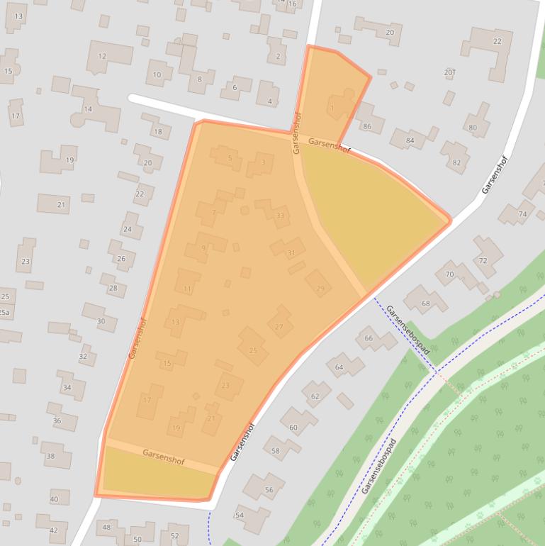 Kaart van postcodegebied 7231LA.