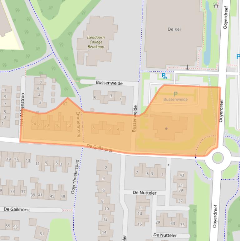 Kaart van postcodegebied 7231NB.