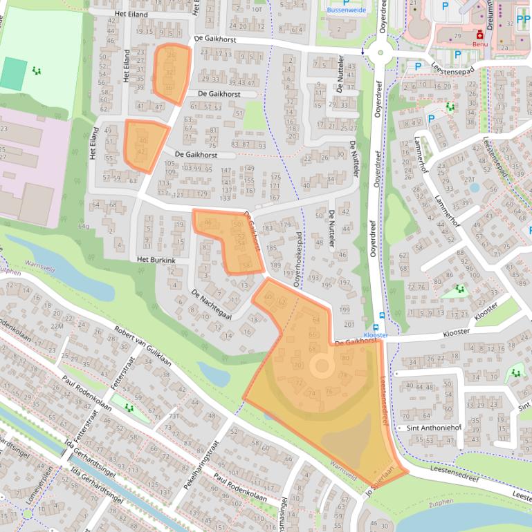 Kaart van postcodegebied 7231NL.