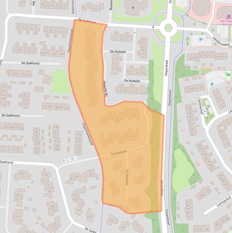 Kaart van postcodegebied 7231NR.