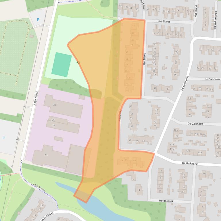 Kaart van postcodegebied 7231NT.