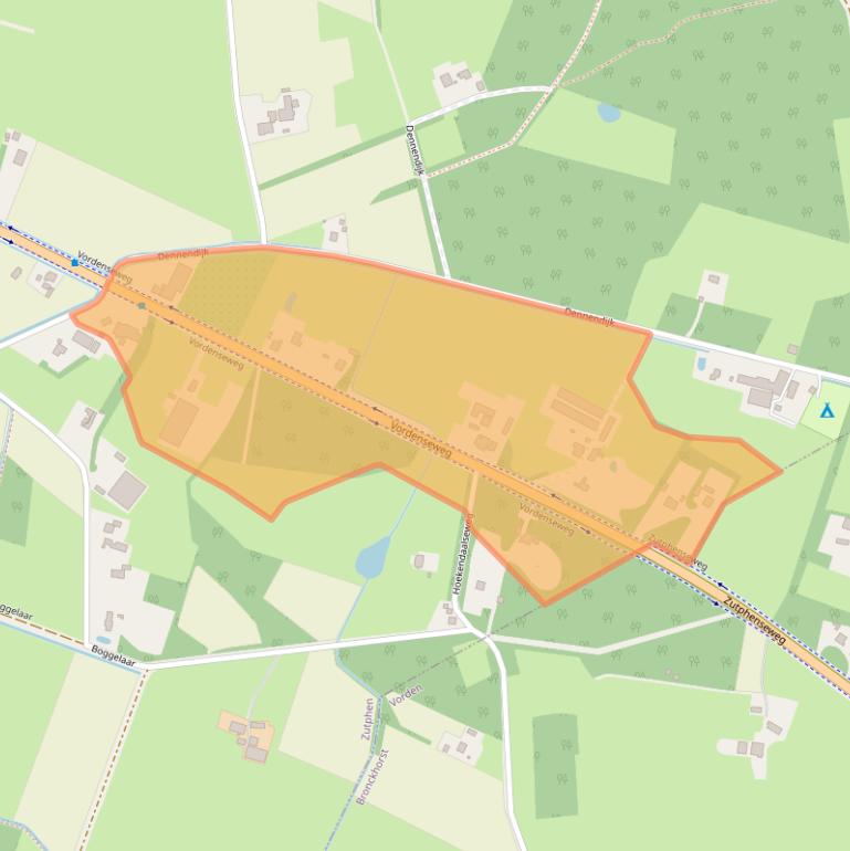Kaart van postcodegebied 7231PC.
