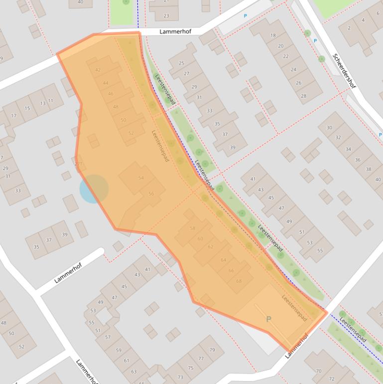Kaart van postcodegebied 7232AK.