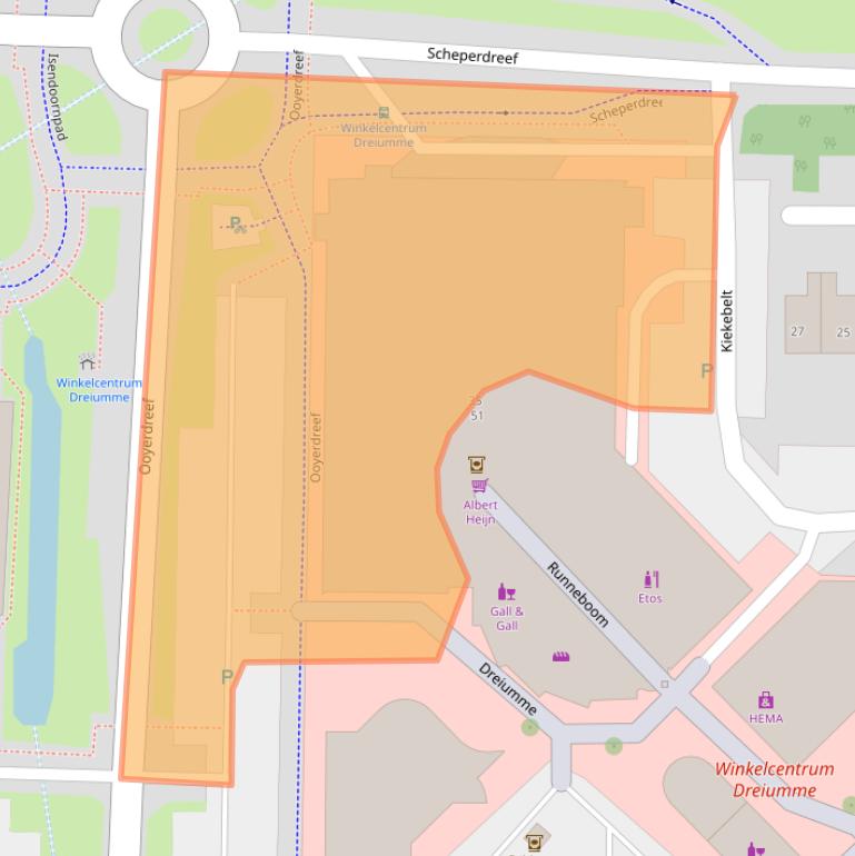 Kaart van postcodegebied 7232CV.