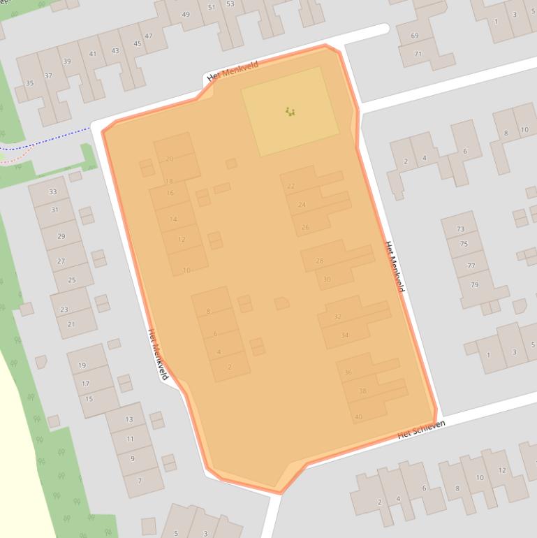 Kaart van postcodegebied 7232GD.