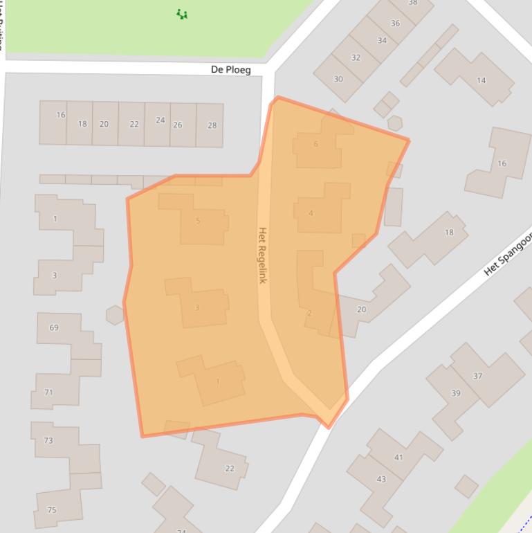 Kaart van postcodegebied 7232HG.