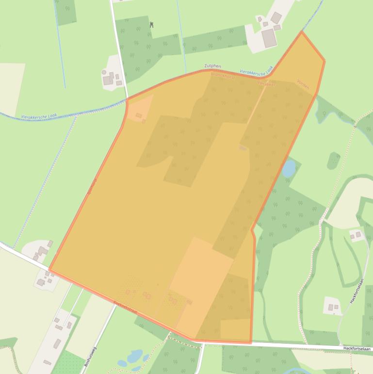 Kaart van postcodegebied 7233PA.