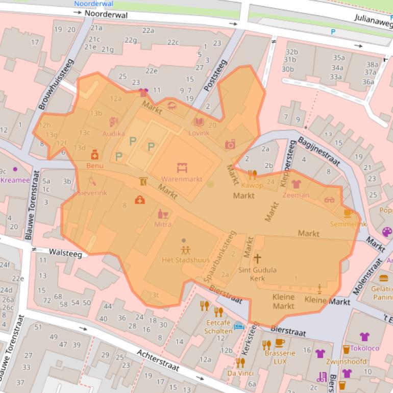 Kaart van postcodegebied 7241AA.