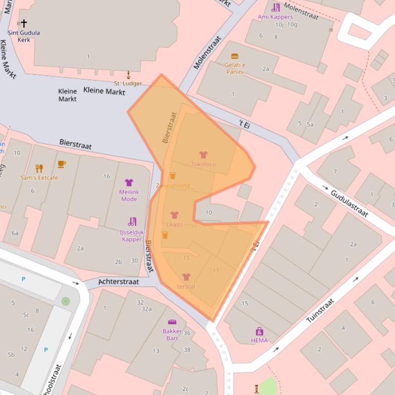 Kaart van postcodegebied 7241AG.