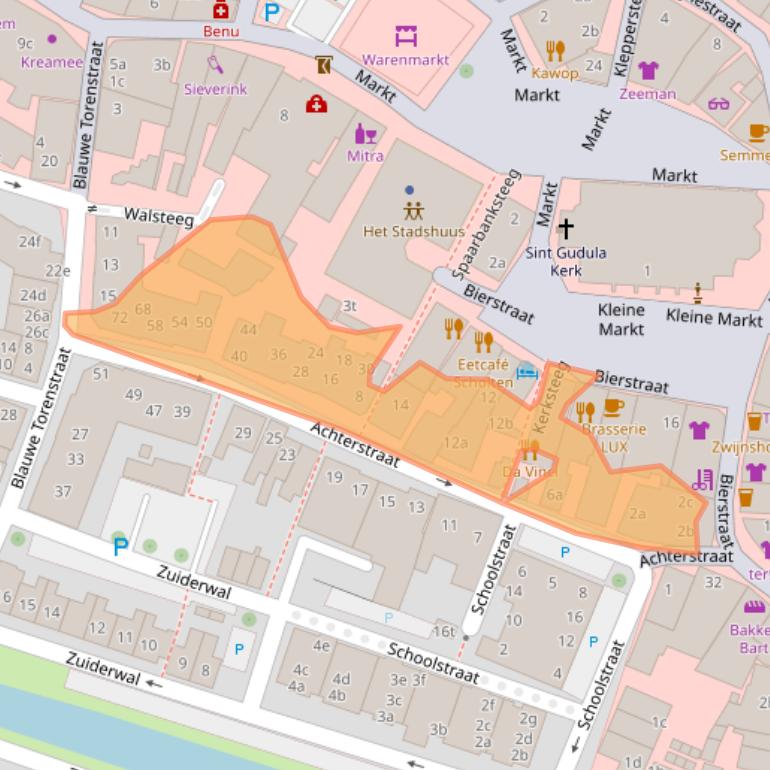 Kaart van postcodegebied 7241AW.