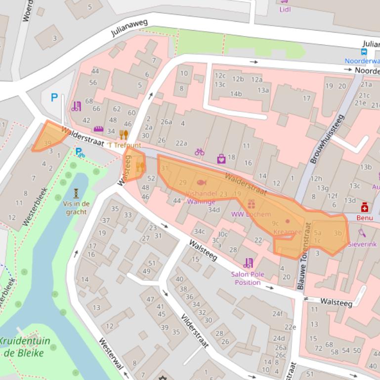 Kaart van postcodegebied 7241BH.