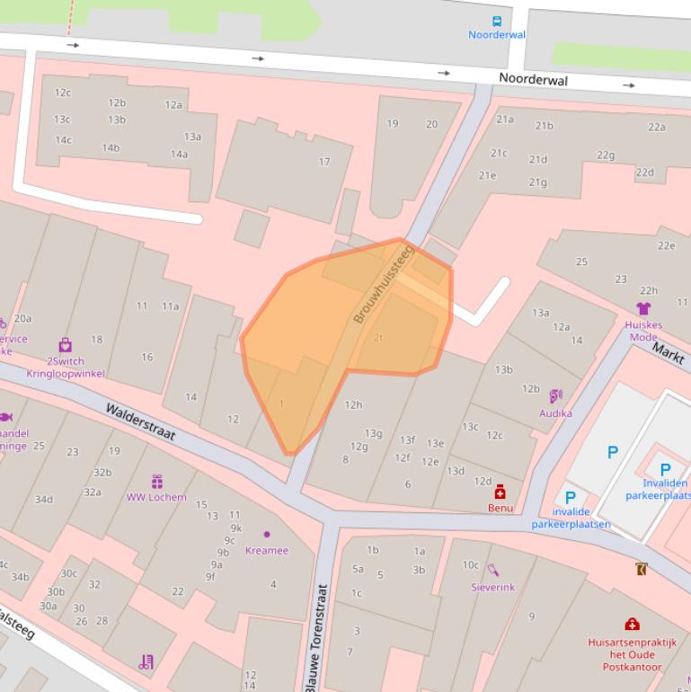 Kaart van postcodegebied 7241BK.