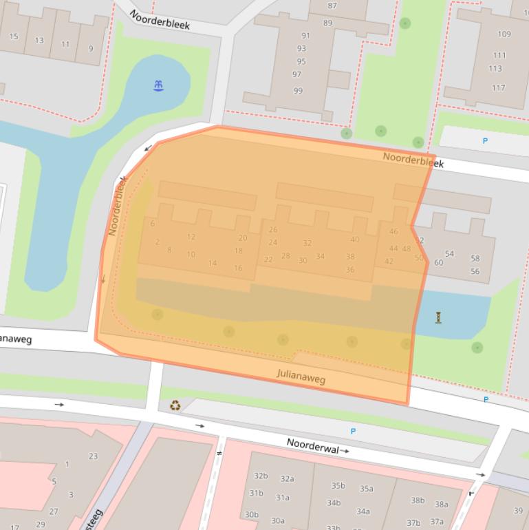 Kaart van postcodegebied 7241BW.