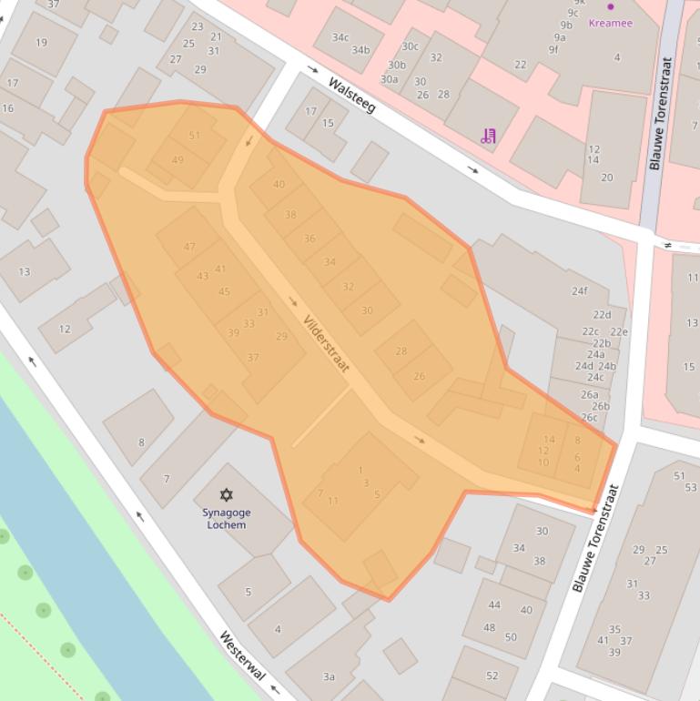 Kaart van postcodegebied 7241BZ.