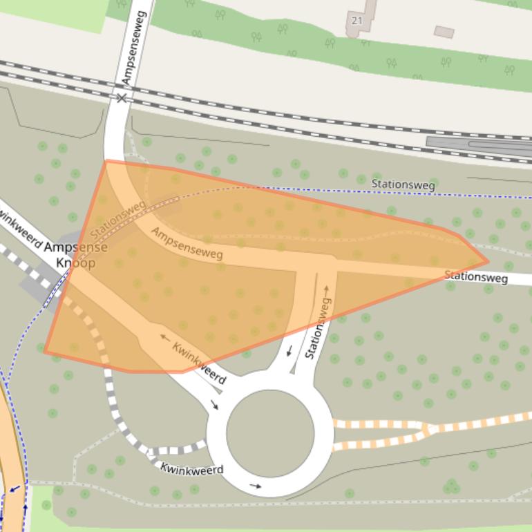 Kaart van postcodegebied 7241CX.