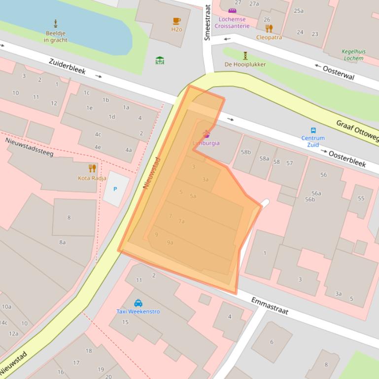 Kaart van postcodegebied 7241DL.