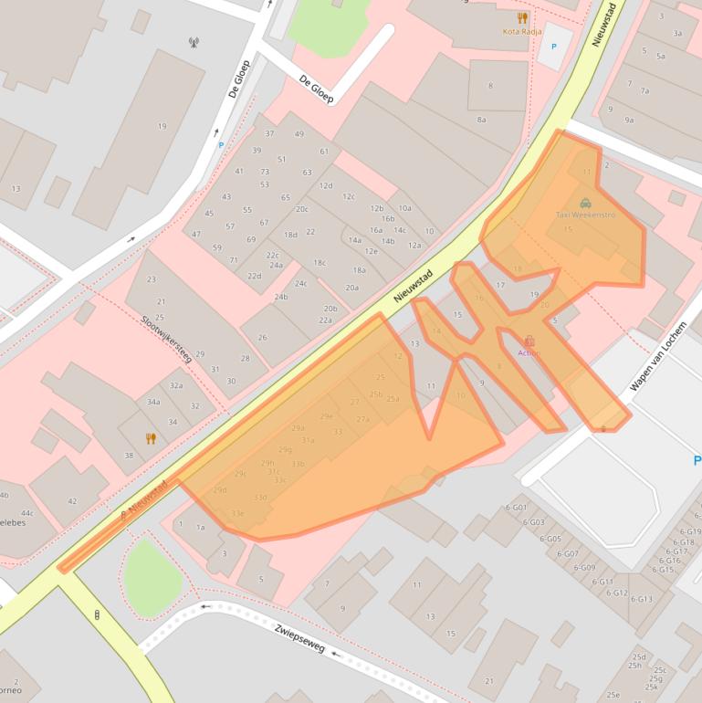 Kaart van postcodegebied 7241DM.