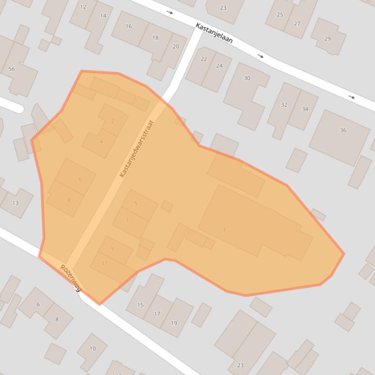 Kaart van postcodegebied 7241EA.