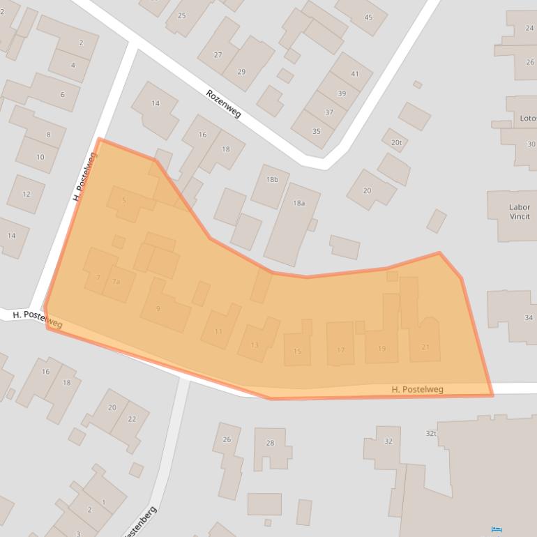 Kaart van postcodegebied 7241EM.
