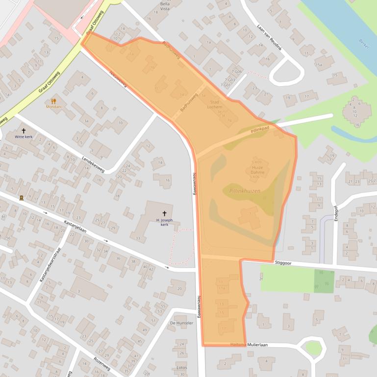 Kaart van postcodegebied 7241EP.