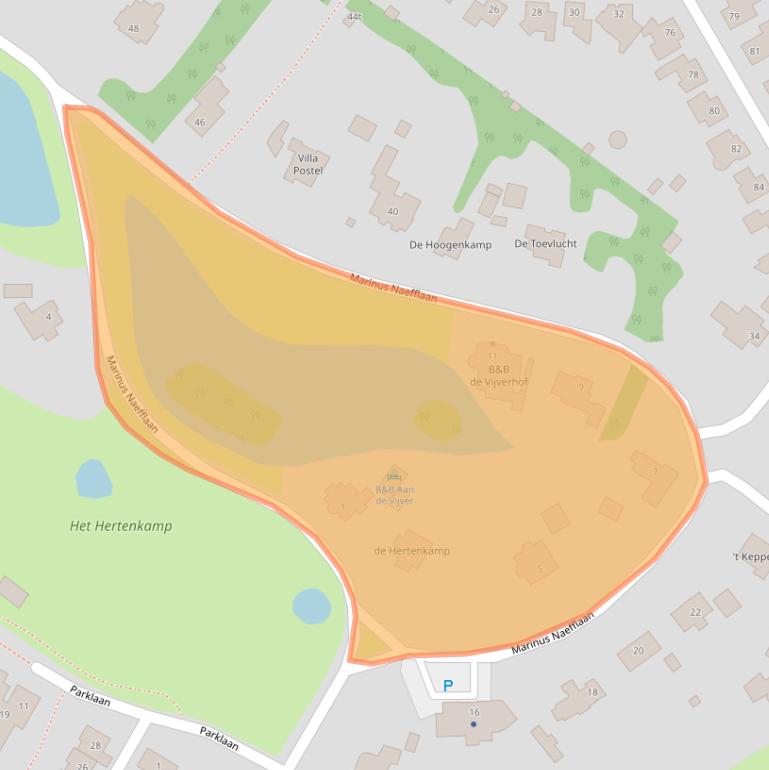 Kaart van postcodegebied 7241GC.