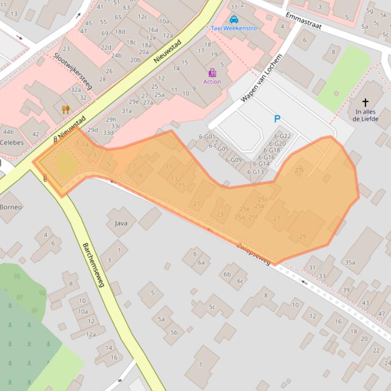 Kaart van postcodegebied 7241GM.