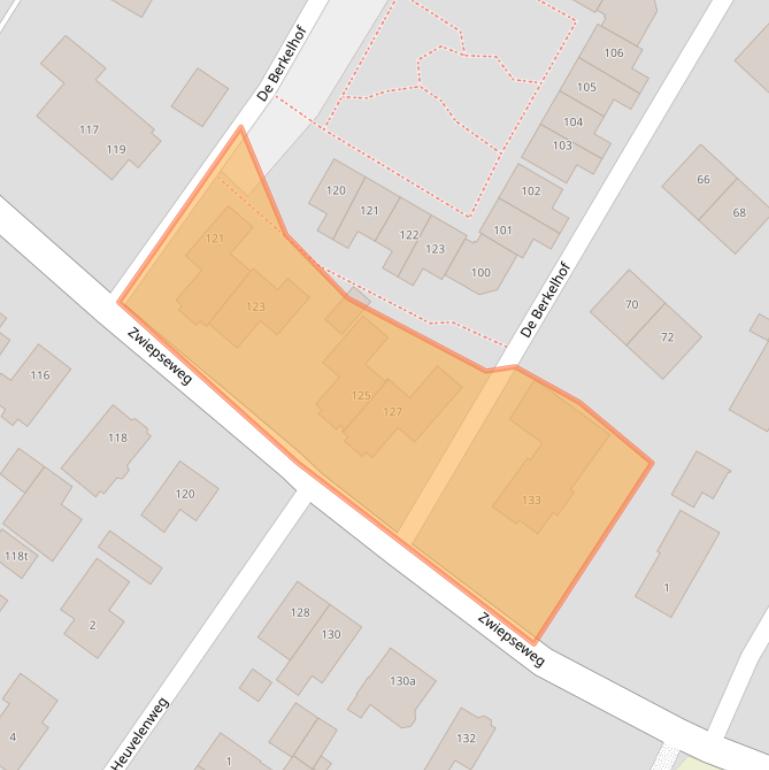 Kaart van postcodegebied 7241GS.