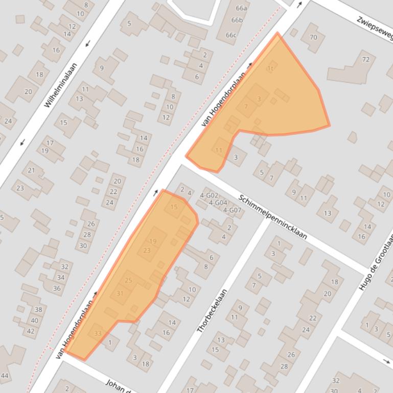 Kaart van postcodegebied 7241HE.