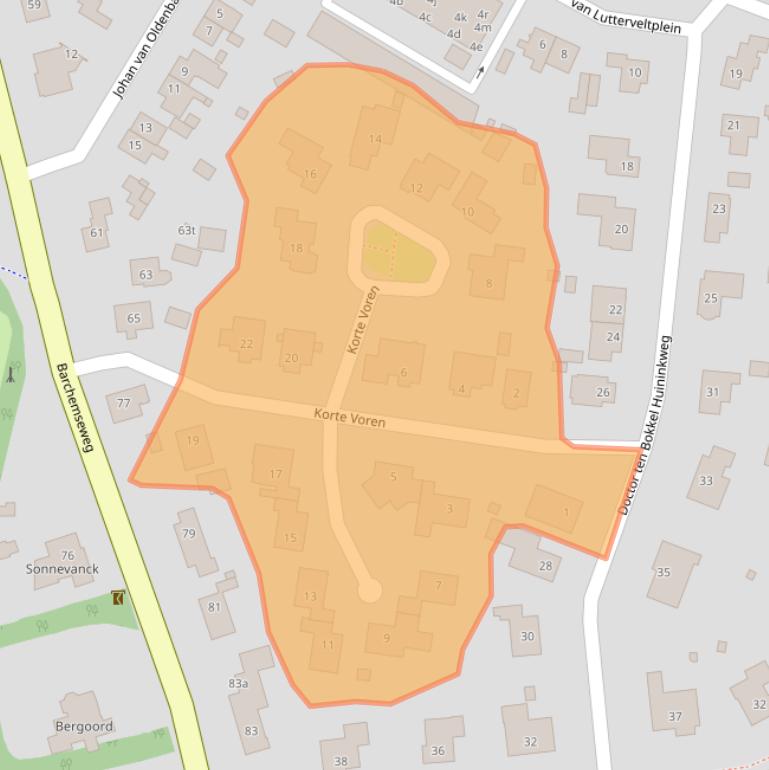 Kaart van postcodegebied 7241HR.