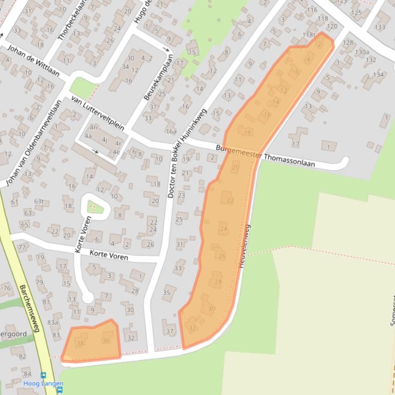 Kaart van postcodegebied 7241HZ.