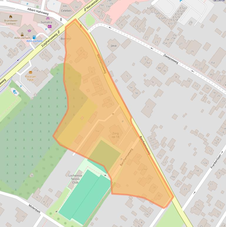 Kaart van postcodegebied 7241JD.