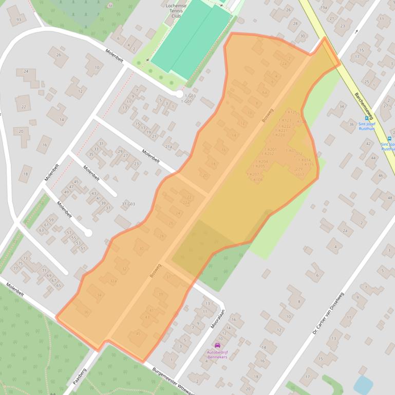 Kaart van postcodegebied 7241JH.