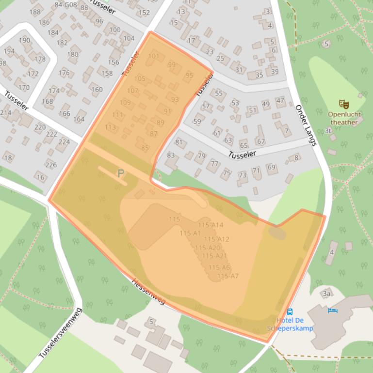 Kaart van postcodegebied 7241KD.