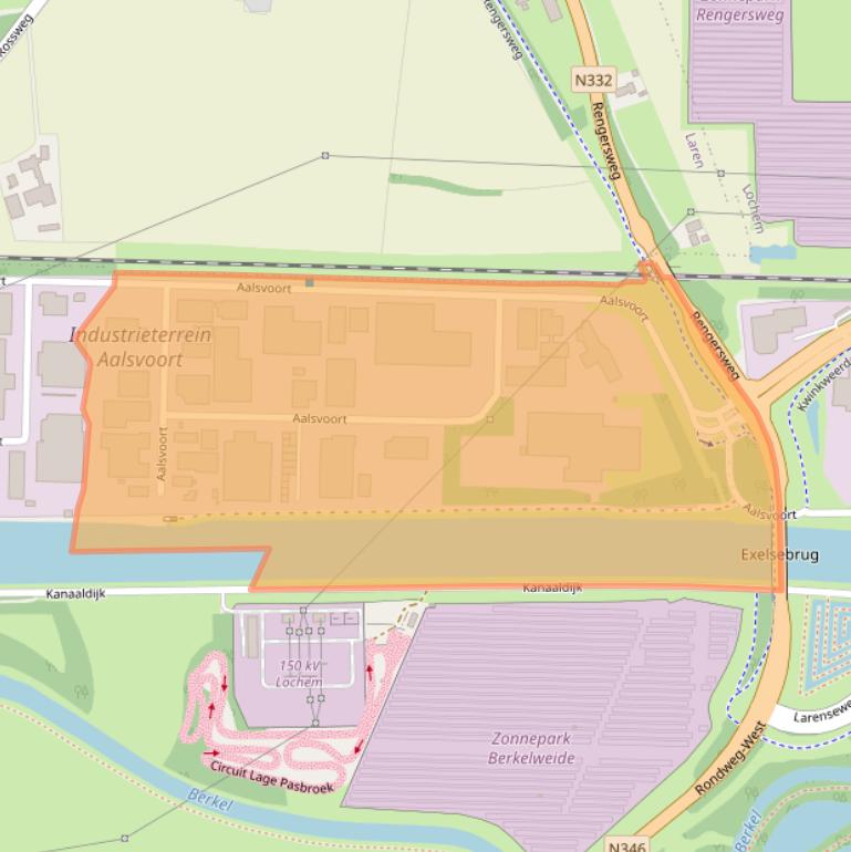 Kaart van postcodegebied 7241MA.