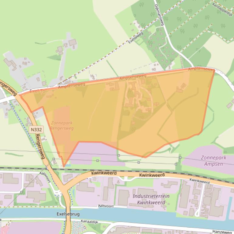 Kaart van postcodegebied 7241NB.