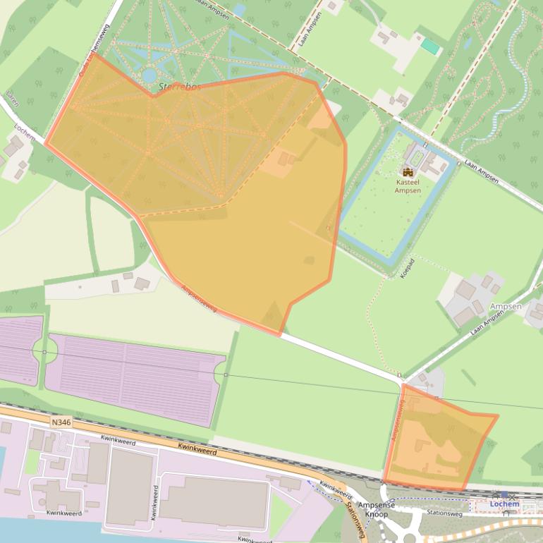 Kaart van postcodegebied 7241ND.