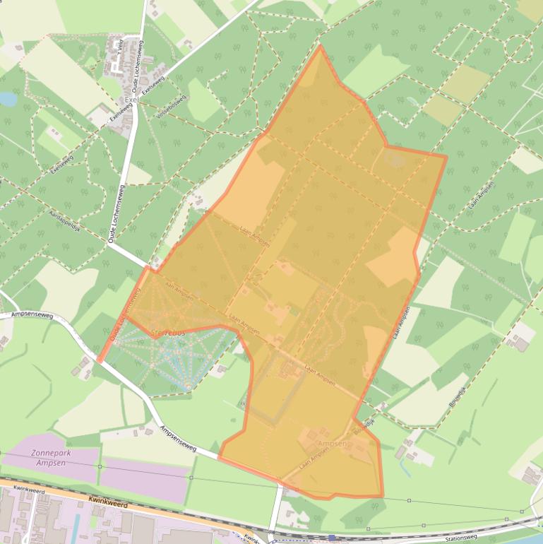 Kaart van postcodegebied 7241NG.