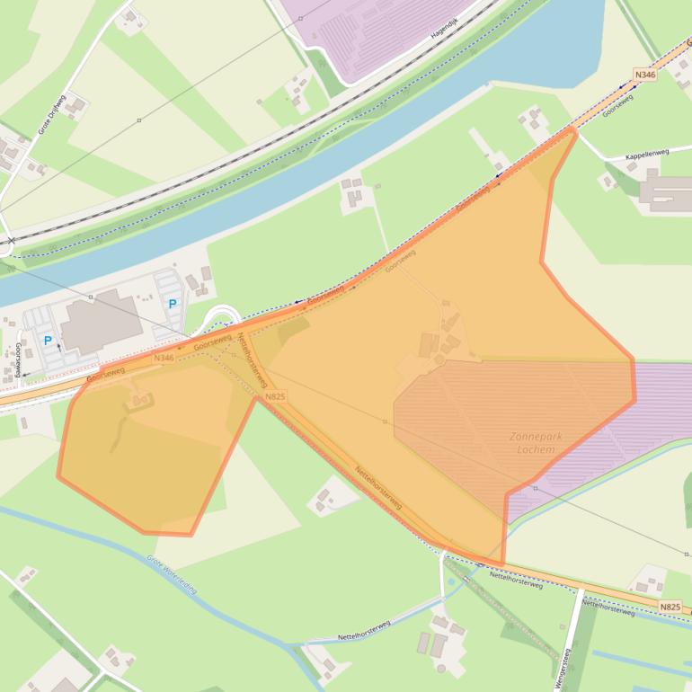 Kaart van postcodegebied 7241PB.