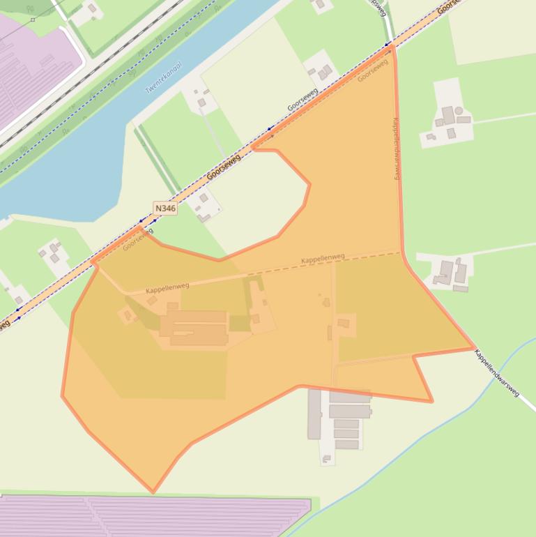 Kaart van postcodegebied 7241PC.