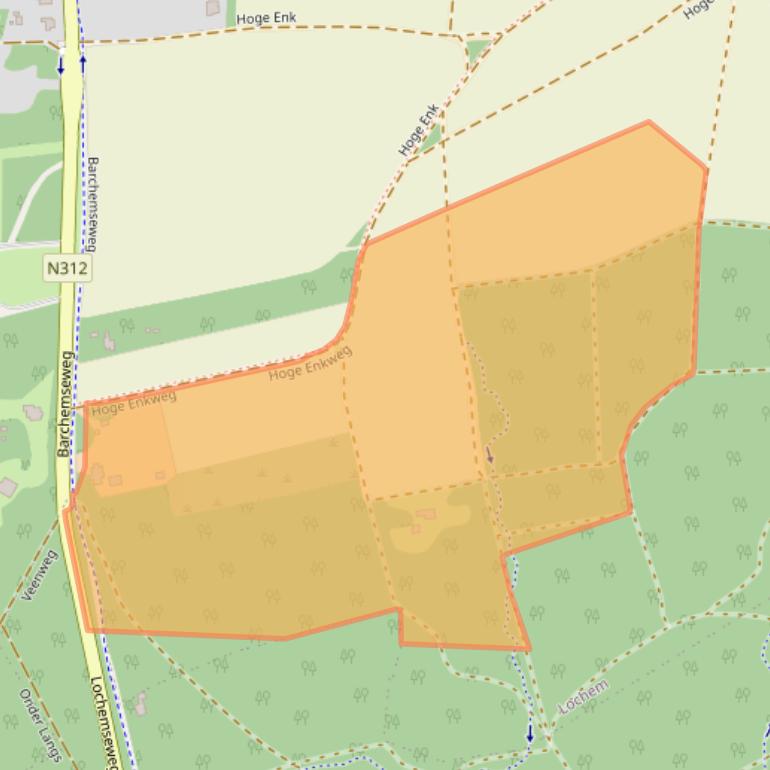 Kaart van postcodegebied 7241RB.