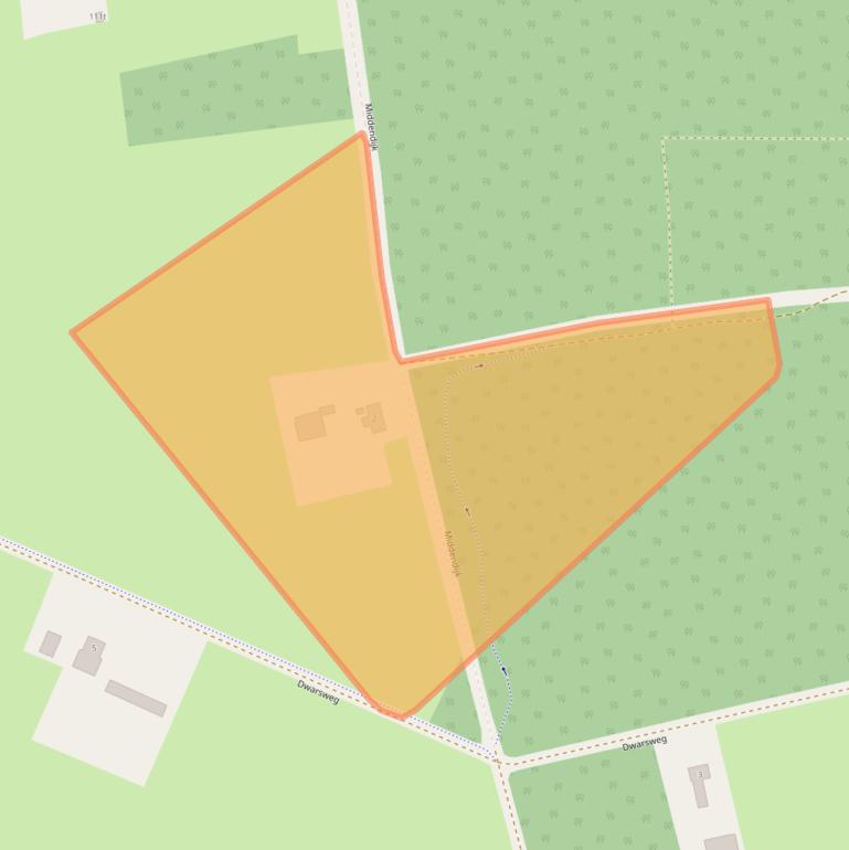 Kaart van postcodegebied 7241RS.