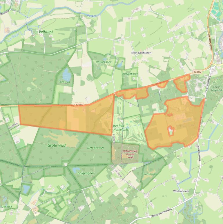 Kaart van postcodegebied 7241SC.
